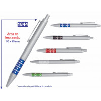 Caneta Personalizada Plástica 1844 Caneta Personalizada Plástica 1844