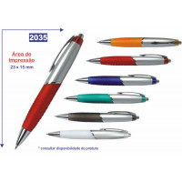 Caneta Personalizada Plástica 2035