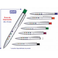 Caneta Personalizada Plástica 2045 Caneta Personalizada Plástica 2045