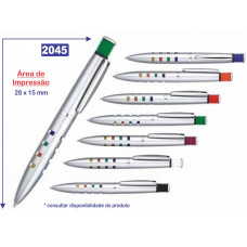 Caneta Personalizada Plástica 2045 Caneta Personalizada Plástica 2045