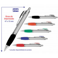 Caneta Personalizada Plástica 206 Caneta Personalizada Plástica 206