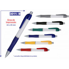 Caneta Personalizada Plástica 3011B Caneta Personalizada Plástica 3011B
