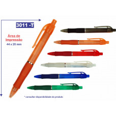 Caneta Personalizada Plástica 3011T Caneta Personalizada Plástica 3011T