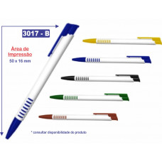 Caneta Personalizada Plástica 3017B Caneta Personalizada Plástica 3017B