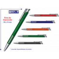 Caneta Personalizada Plástica 3017T