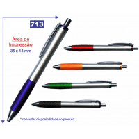 Caneta Personalizada Plástica 713 Caneta Personalizada Plástica 713