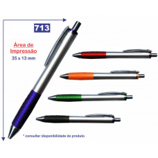 Caneta Personalizada Plástica 713 Caneta Personalizada Plástica 713