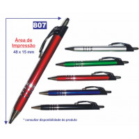 Caneta Personalizada Plástica 807 Caneta Personalizada Plástica 807